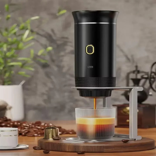 PerkGo Wireless Coffee Maker - Metallic Grey